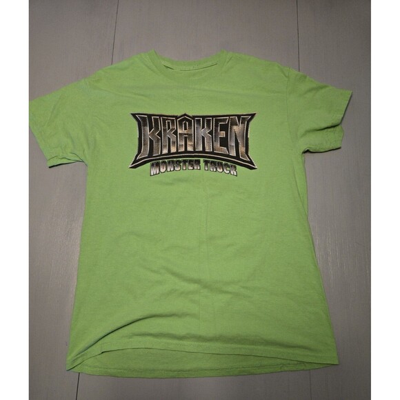 Kraken Monster Truck Tshirt Small-Medium - Picture 1 of 5